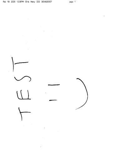 Fax from +303*****57