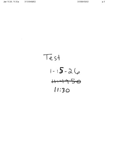 Fax from +313*****52