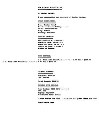 Fax from GUESTTRENDS