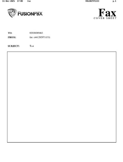 Fax from +4412*****133