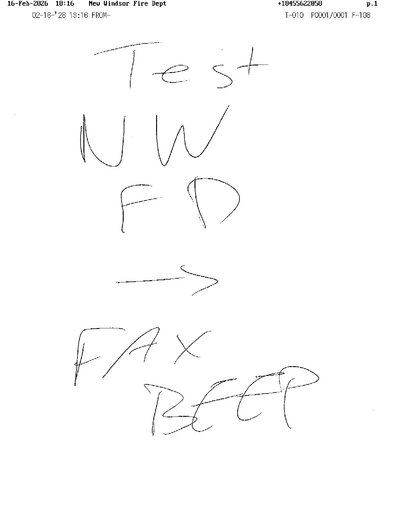 Fax from +184*****058