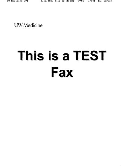 Fax from UWMedicineDT4
