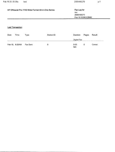 Fax from +256*****70