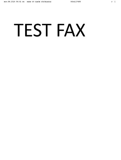 Fax from +864*****08