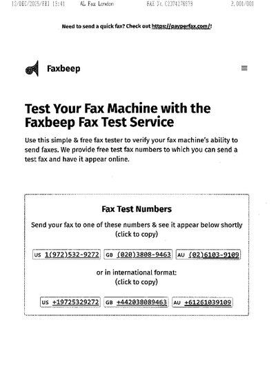 Fax from +6120*****978