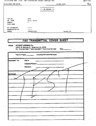 Fax from +171*****399