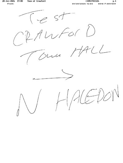 Fax from +184*****126