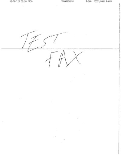 Fax from +155*****038