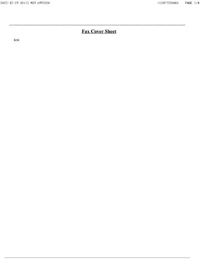 Fax from +130*****460