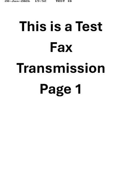 Fax from +166*****218