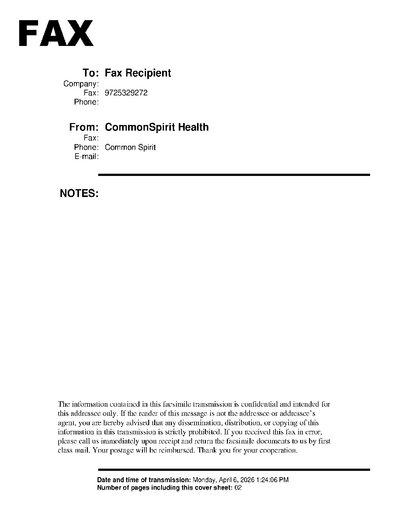 Fax from CSHFaxServiceMA03