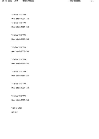 Fax from +4922*****221