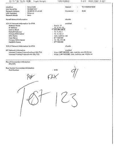 Fax from +131*****532