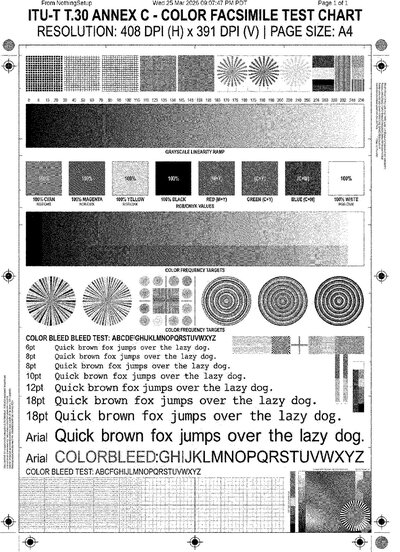 Fax from NothingSetup