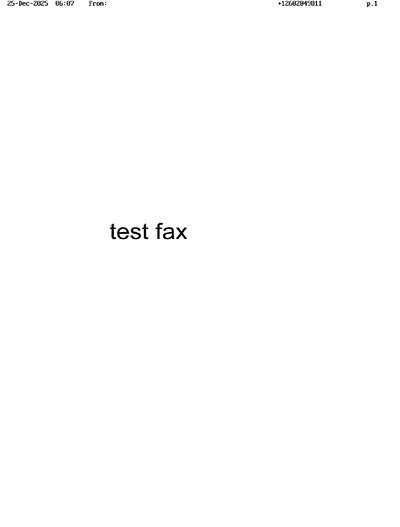 Fax from +126*****811