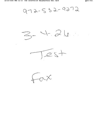 Fax from +132*****109