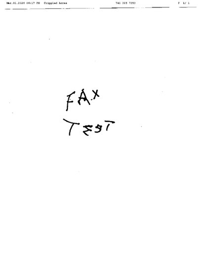 Fax from +740*****53