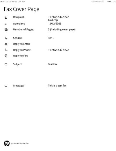 Fax from +197*****272