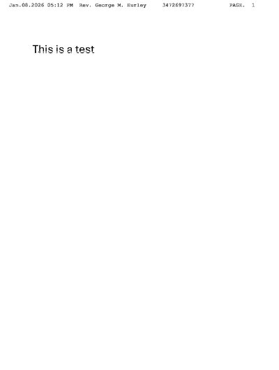 Fax from +347*****77