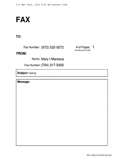 Fax from +704*****00