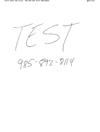 Fax from +985*****14