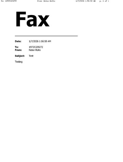 Fax from +181*****198