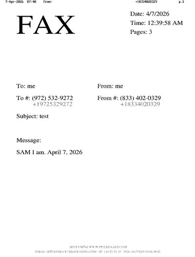 Fax from +183*****329