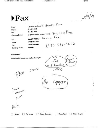 Fax from +191*****868