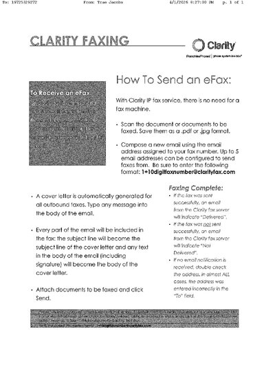 Fax from DallasandGarland