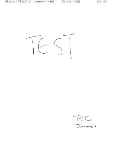 Fax from +601*****23