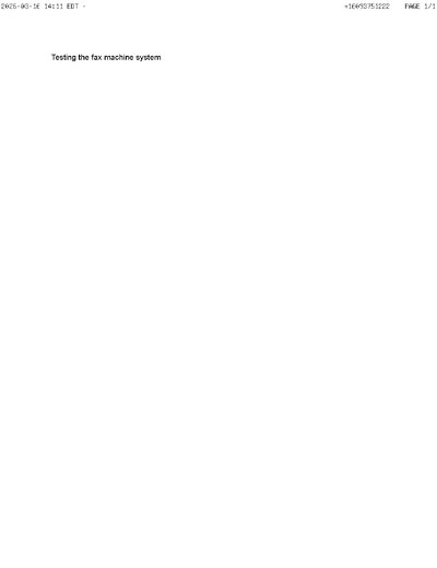 Fax from +160*****222