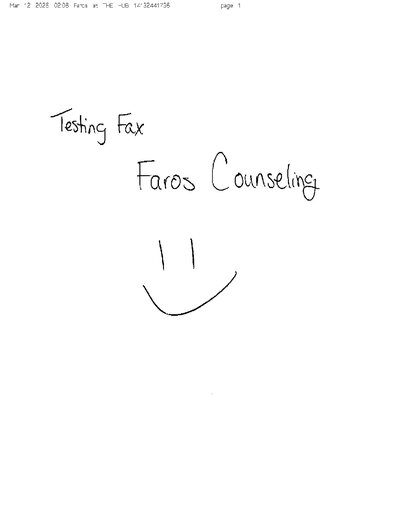 Fax from +141*****736