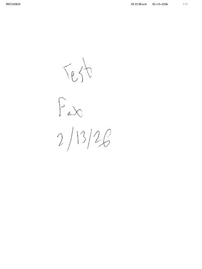 Fax from +707*****24