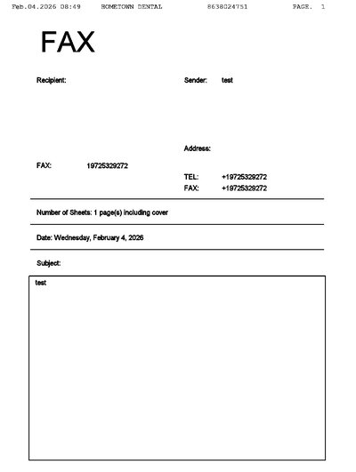 Fax from +863*****51