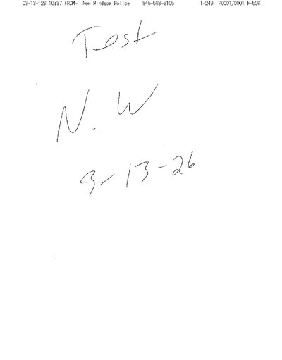 Fax from +845*****05