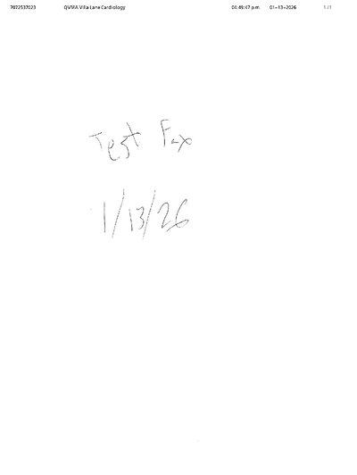 Fax from +707*****23