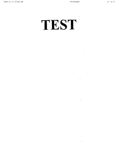 Fax from +774*****20