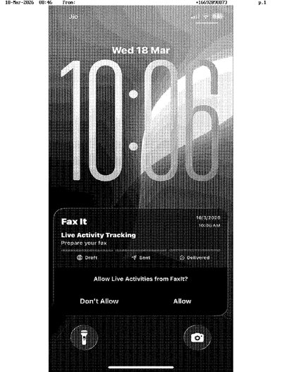 Fax from +166*****873