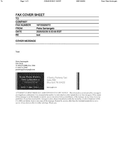 Fax from +100*****599