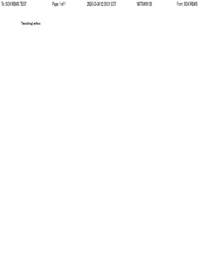 Fax from +187*****108