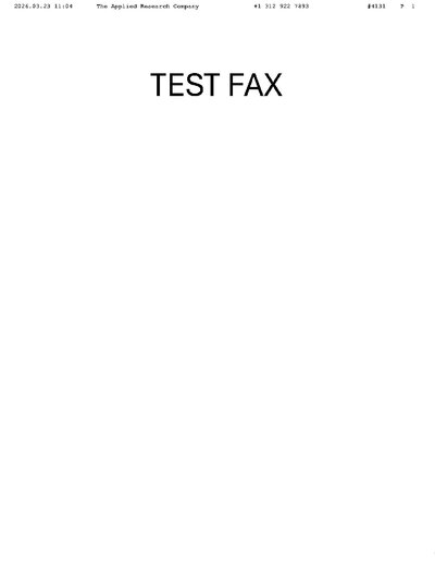 Fax from +131*****893