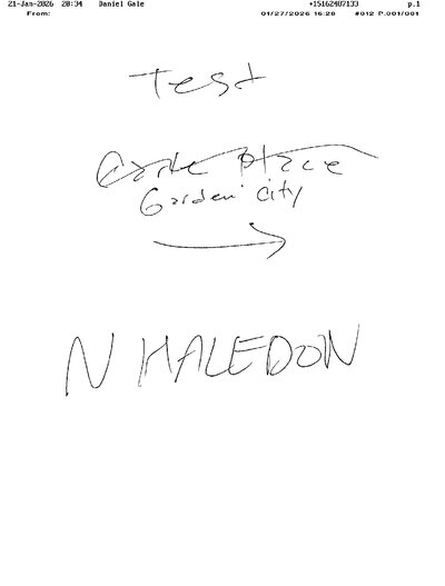 Fax from +151*****133