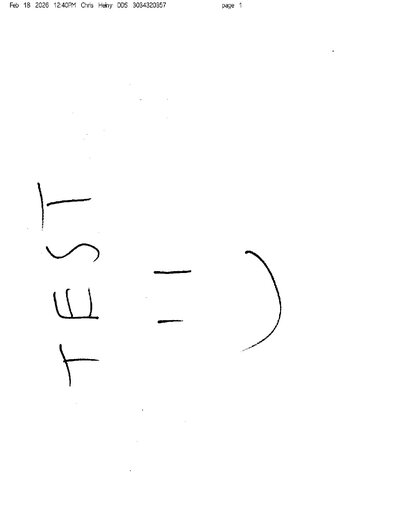 Fax from +303*****57