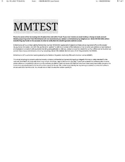 Fax from +4420*****195