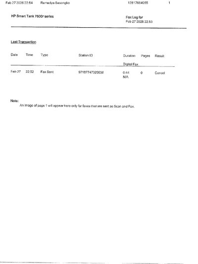 Fax from +128*****955