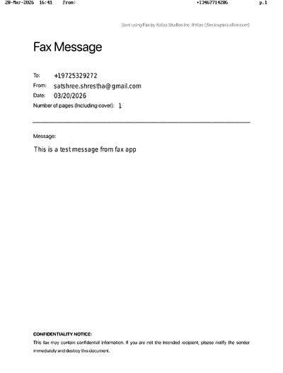 Fax from +134*****206