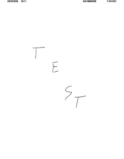 Fax from +186*****285