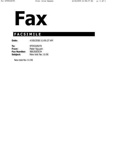 Fax from +985*****34