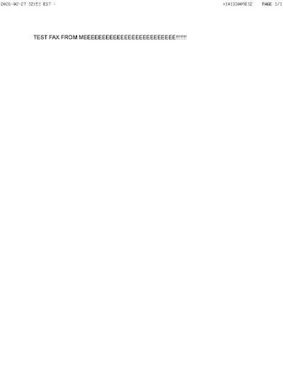 Fax from +141*****812