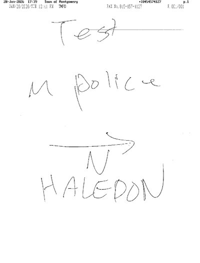 Fax from +184*****127